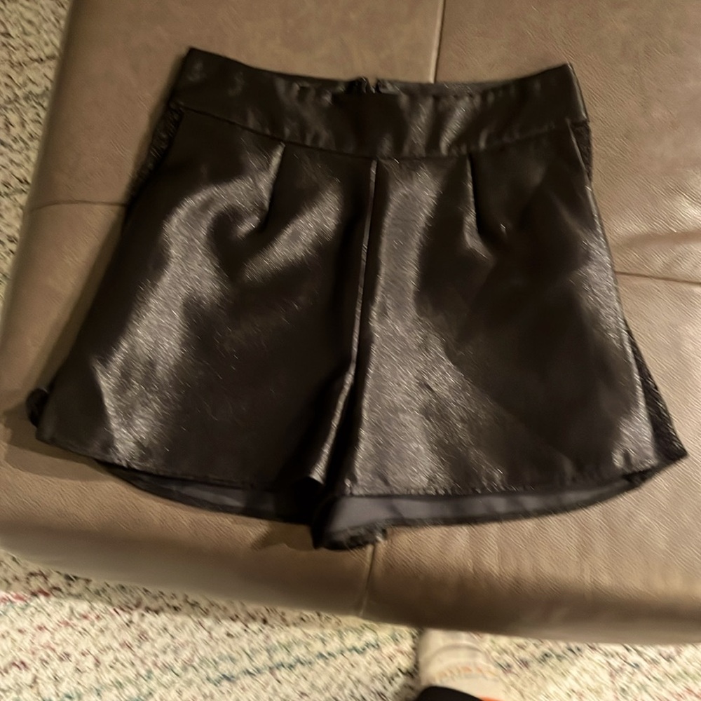 La Perla Black Lace side Going Out shorts Sz Xs